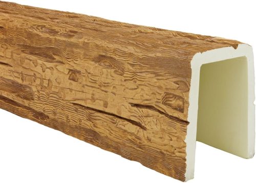 Ekena Heritage Salvaged Timber Faux Wood Beam, 3-Sided (U-Beam) - Image 4