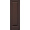 Specialty Raised One Panel Shutters w/ Shutter-Lok fasteners & color-matched screws (Pair)