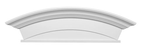 Fypon 9" Crosshead Arch with Bottom Trim