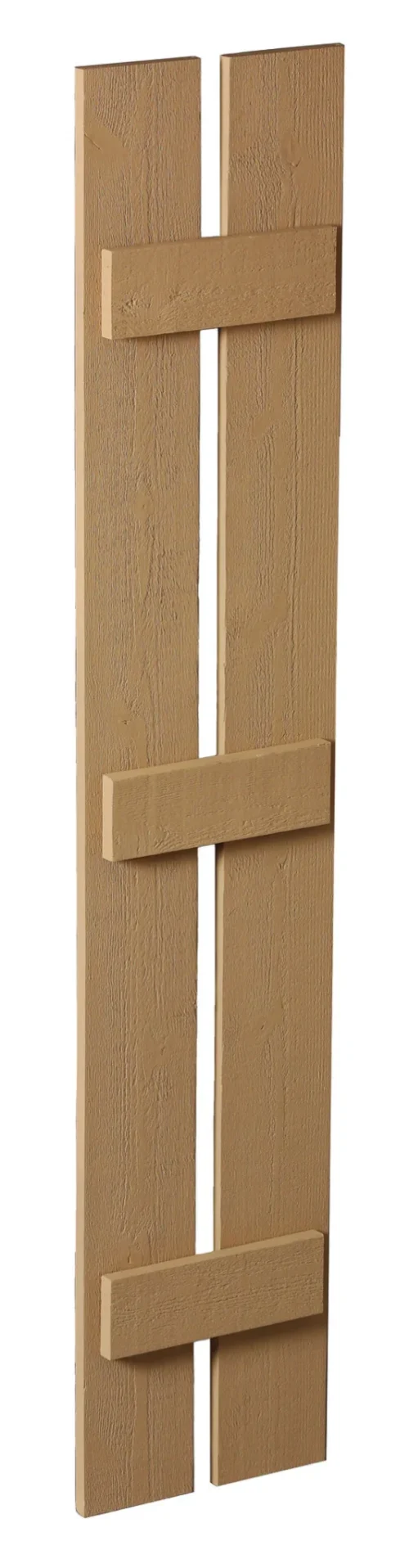 Fypon 12" Plank Shutter - 2 Board , 3 Batten