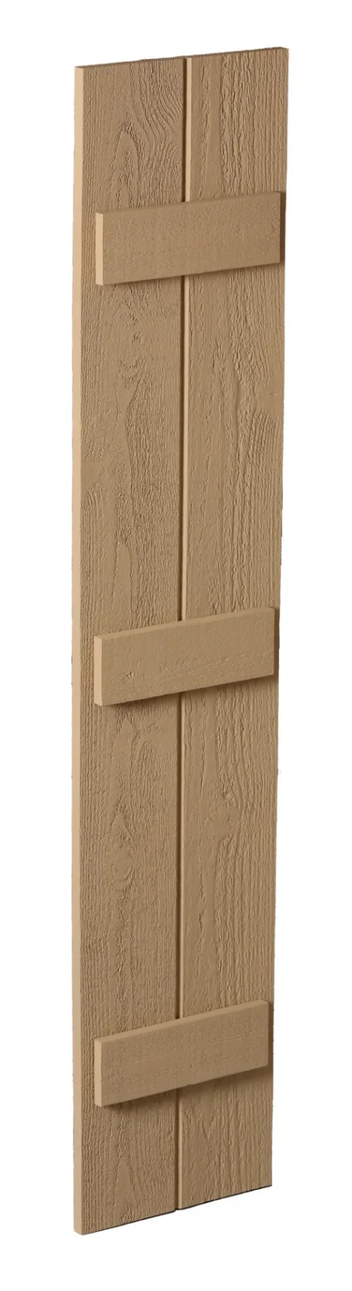 Fypon 12" Board and Batten Shutter - 2 Board , 3 Batten