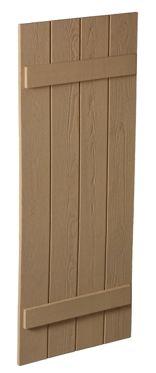 Fypon 24" Board and Batten Shutter - 4 Board , 2 Batten