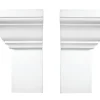 Fypon Crosshead Distinction End Cap (5 Pairs)