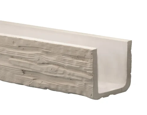 Fypon Tahoe Beam Wood-Grained Style Sample – Unfinished