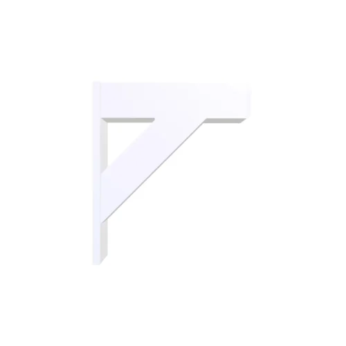 Fypon Decorative Bracket – 16" H × 4½" W × 14" Projection