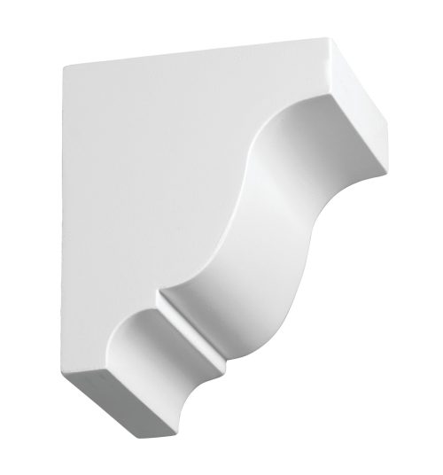 Fypon Scroll Smooth Decorative Bracket