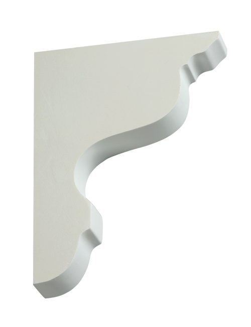 Fypon Smooth Decorative Bracket – 8" H × 1½" W × 6" Projection