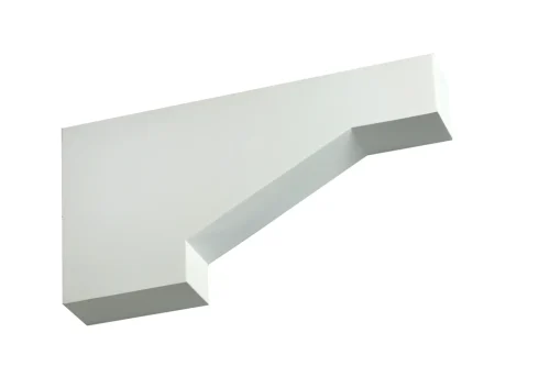 Fypon Smooth Decorative Bracket – 18" Projection × 9" Height × 3" Width