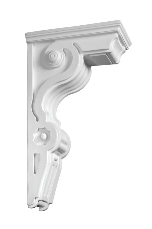 Fypon Designer Decorative Bracket – 20" Height x 6-1/2" Width x 11" Projection