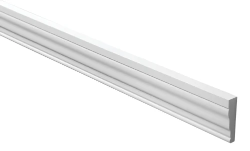 Fypon Smooth Moulding - 144" L × 3-1/4" H × 13/16" Projection
