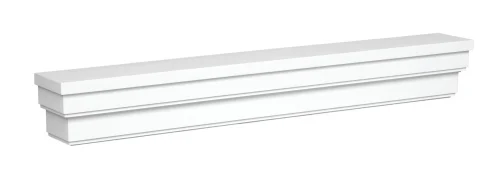 Fypon Smooth Stepped Mantel – Traditional Home Style