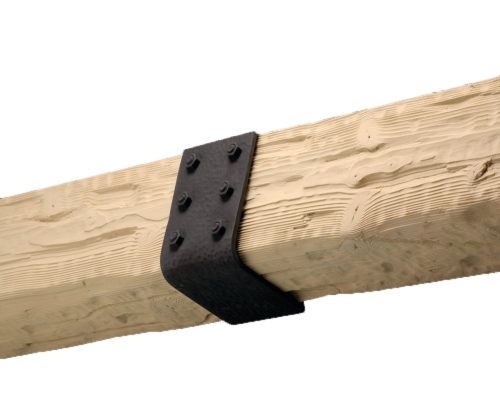 Fypon Decorative Hammered Beam Strap 2-Pack – Wood-Grained Finish